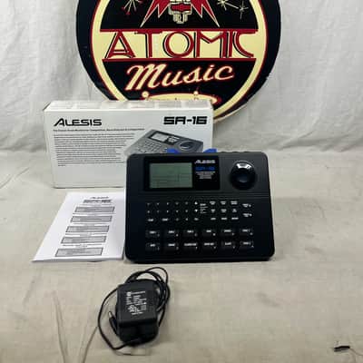 Alesis SR-16 24-Bit Stereo Drum Machine with Box and Power Supply