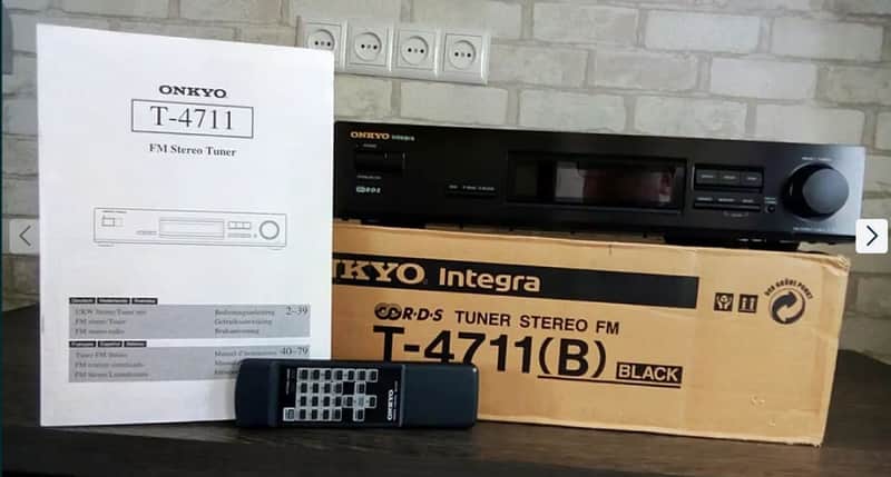 ONKYO Integta T-4711 Rare Vintage FM Stereo Tuner Japan Hi-End