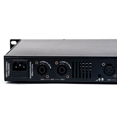 Sinbosen K4-600 1U Class D Digital Power Amplifier – 4-Channel, 600 Watts image 6