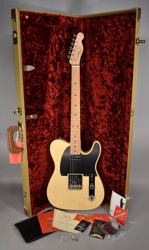2023 Fender "Eddie's Guitars Exclusive" American Original Roasted '50s Telecaster | Blackguard Blonde Finish W/OHSC