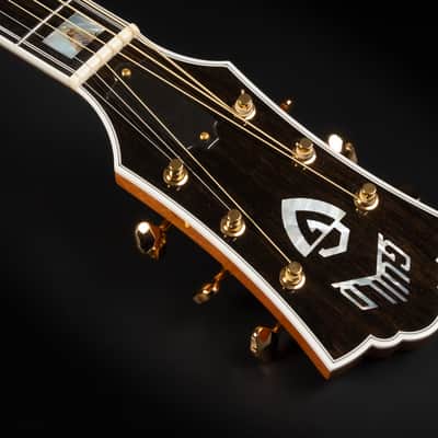2023 Guild USA F-55E Maple - Natural | All Solid USA Jumbo Acoustic Guitar L.R. Baggs Anthem Pickup Arched Back | CoA OHSC image 9