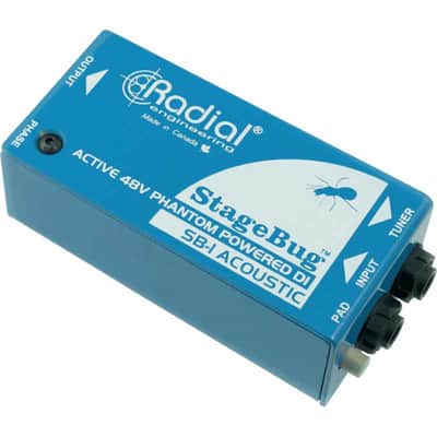 Radial Engineering SB-1-ACOUSTIC DI active pour instruments acoustiques image 1