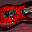 Jackson SL2Q Pro Series Soloist Magenta Burst Electric Guitar Authorized Dealer Demo Model SAVE!