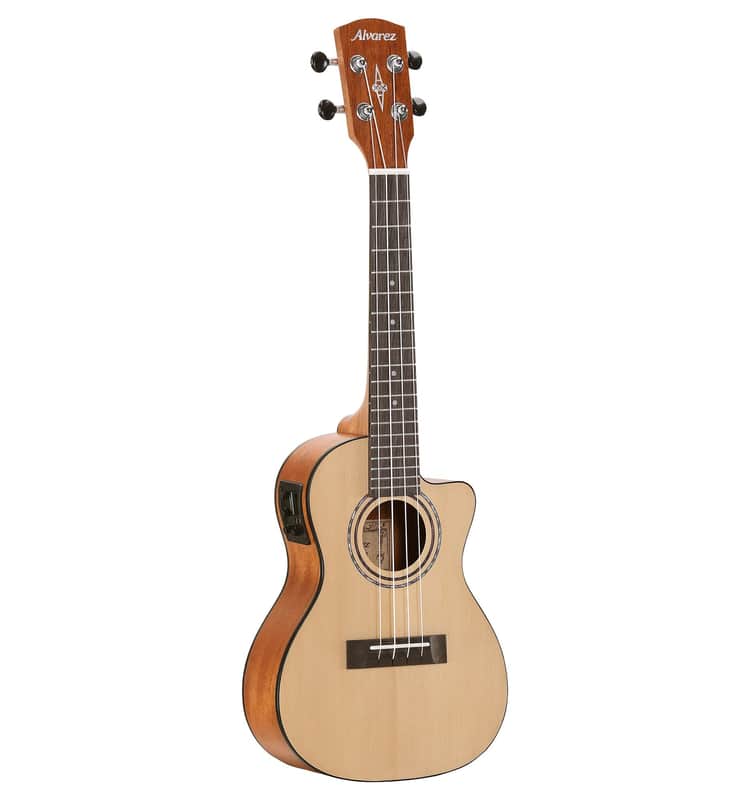 Alvarez RU26CCE Regent Concert Cutaway Acoustic-Electric Ukulele (Natural Satin) image 1
