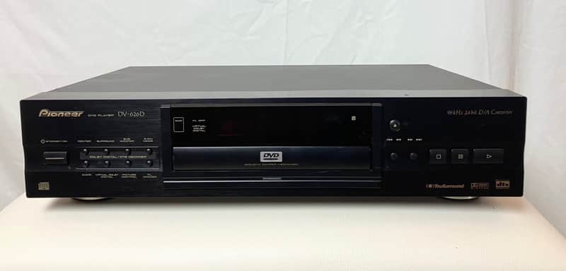 Pioneer DV-626D DVD CD Video CD Player Vintage Hi-Fi Optical Out