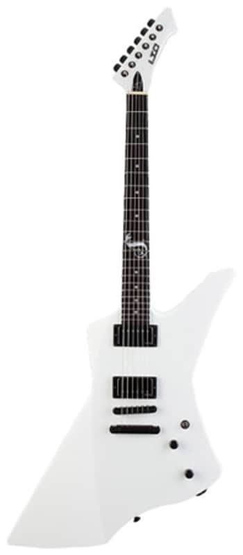 ESP LTD James Hetfield Snakebyte Electric Guitar with Case Snow White image 1