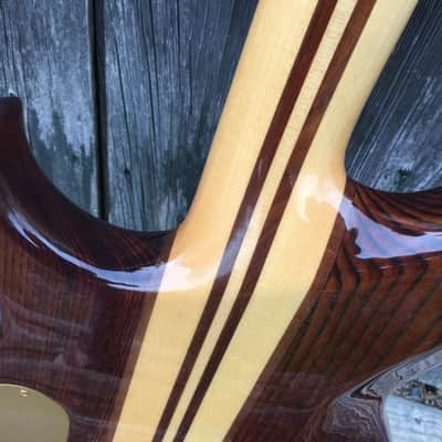 Mint 1981 Aria Pro II SB-900 Matsumoku 4 String Bass in Walnut Perfect image 16