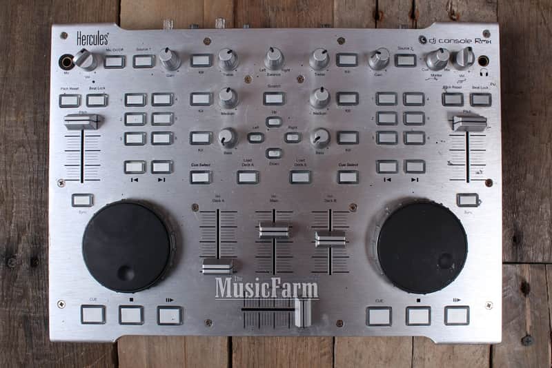 Hercules DJ Console Rmx DJ Mix Controller with 4 In 4 Out Audio Interface image 1