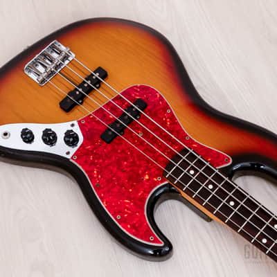 2000 Fender Jazz Bass ‘62 Vintage Reissue JB62-58 Sunburst, Japan CIJ image 8