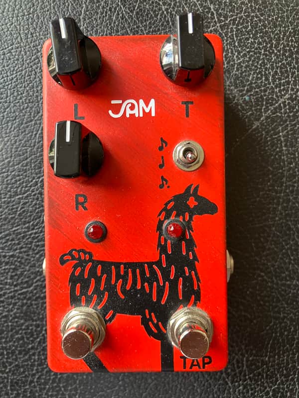 JAM Pedals Delay Llama mk.3 2023 -  Red / Black image 1
