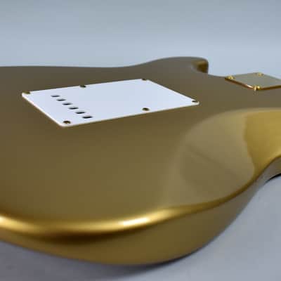 Circa 1989 Fender Stratocaster Custom Shop H.L.E Gold '57 RI #313 Guitar w/OSHC image 14