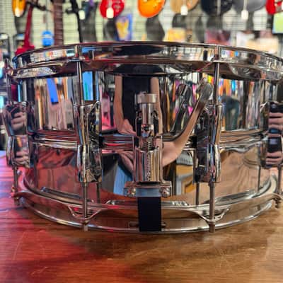 Yamaha Stage Custom Steel 14x5.5 Stare Drum image 4