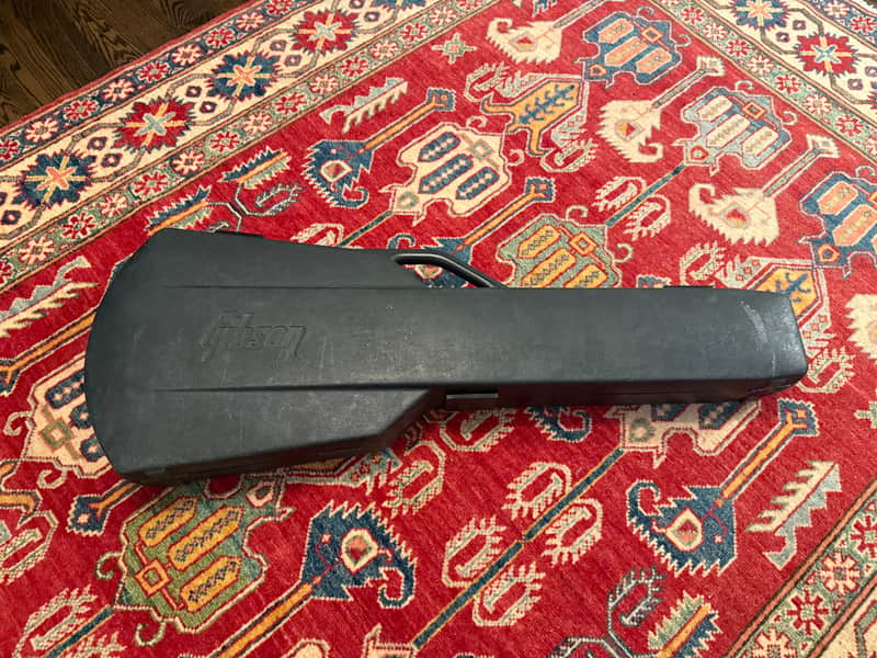 Gibson Les Paul 25/50 Custom Chainsaw Hardshell Case 1970’s - Red Plush Interior