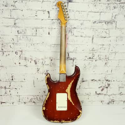 Fender Custom Shop 62 Stratocaster Heavy Relic Violin Burst 2009 image 9