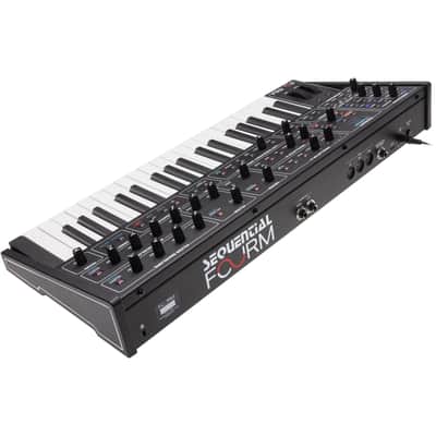 Sequential Fourm 37-Key 4 Voice Analog Synthesizer w/ Polyphonic Aftertouch image 7
