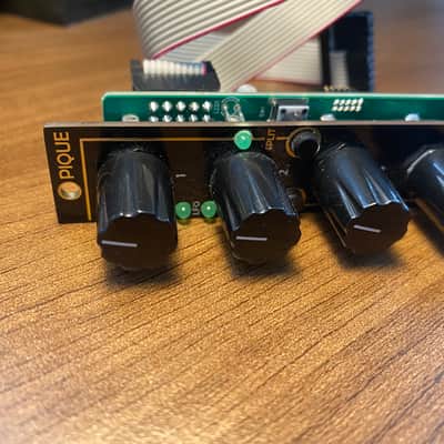 After Later Audio Pique (uPeaks) Micro Mutable Instruments Peaks Eurorack Module - Black/Gold 2021 image 2
