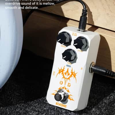 RVONE Overdrive Guitar Pedal, Tube Screamer Guitar Pedal, Guitar Effects Pedal for Electric Guitar, Analog Guitar Effects Pedal, True Bypass image 4
