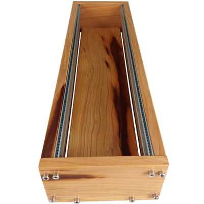 3U / 104HP Eurorack Case LUNA • Rails + Threaded strips • Solid apricot • Unpowered image 3