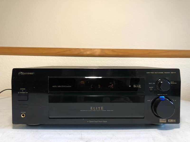 Pioneer Elite VSX-41 Receiver Audiophile Home Audio 7.2 Channel Dolby AM/FM Tuner image 1
