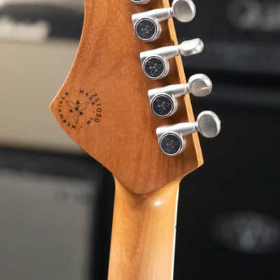 Novo Serus P2 Electric Guitar - Candy Apple Orange with Gig Bag image 7