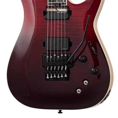 Schecter C-1 FR S SLS Elite Blood Burst image 1