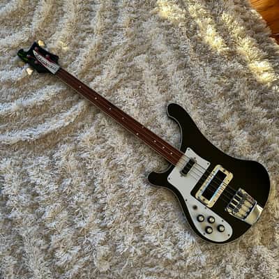 1981 Rickenbacker 4001 Fretless Left Handed Jetglo Electric Bass w/ OHSC image 15