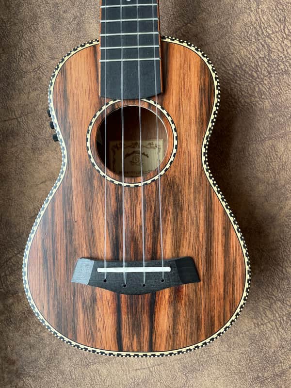 Snail UKS-220EQ Soprano Ukulele Inc Gig Bag Ref No184 2025 - Natural Satin image 1