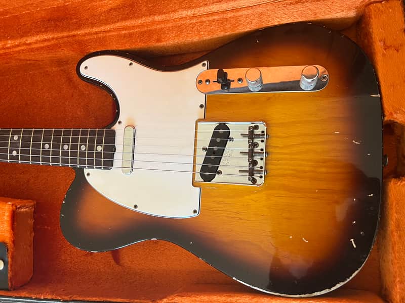 Fender Custom Shop John Cruz Masterbuilt '64 Telecaster Relic Chocolate 3 Tone Sunburst image 1