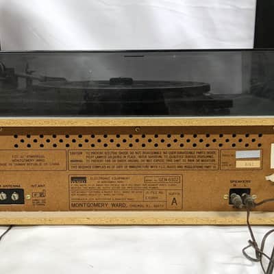 Ultra Rare Vintage Montgomery Ward Gen 6322 AM/FM Stereo Receiver System image 20