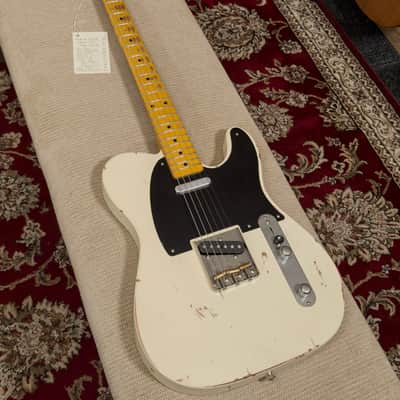 Nash T-52 Olympic White Medium Aging Guitar image 2