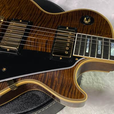 NEW! Gibson Dealer Select Custom Shop Les Paul Custom AAAAA Flamed Curly Maple Top - Authorized Dealer - Curly Monster Flame! WOW! 9.4 lbs - G07389 image 5
