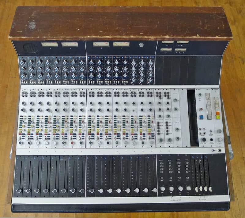 1972 API 1604 Console Fully Loaded From Sunset Sound LA and EQs From The Record Plant NYC image 1