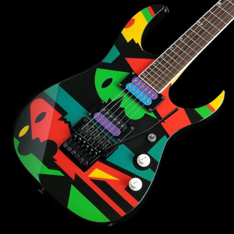 Ibanez JPM100 P1 John Petrucci - RARE First-Run Japan, Multi-Color Pickups (Picasso) image 1