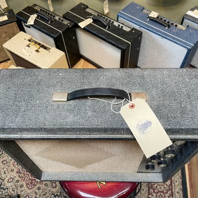 1965 Silvertone Model 1482 1x12" Vintage Guitar Combo Amp w/FTSW image 8