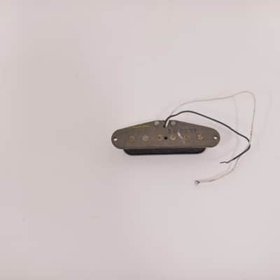 1977 Vintage Fender Stratocaster Pickup Gray-Bottom Flat-Pole Nonworking to Fix 1970's image 8