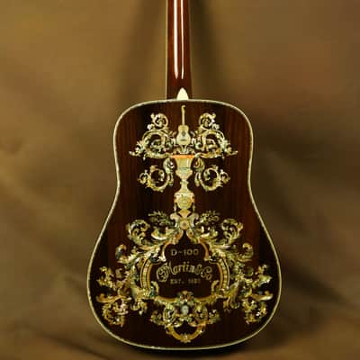 Martin D-100 Deluxe Brazilian Rosewood Acoustic Guitar image 14