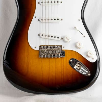 Fender LTD 70th Anniversary 1954 Stratocaster Time Capsule Package 1-Piece Quartersawn Maple Neck Fretboard Wide-Fade 2-Color Sunburst image 1