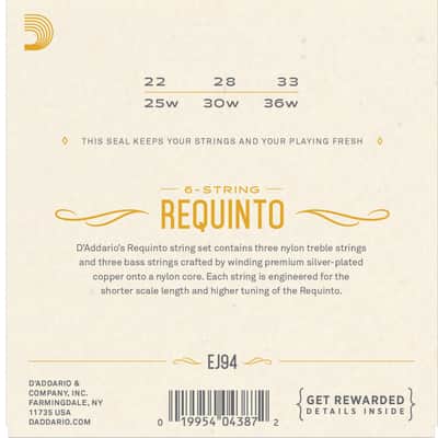 D'Addario EJ94 Requinto Strings image 2