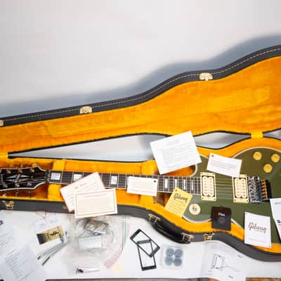 Gibson Custom Shop Les Paul Axcess Custom with Floyd Rose - Olive Drab 2021 - image 2