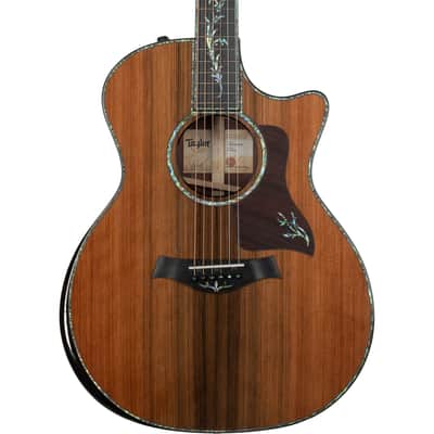 Taylor PS14ce Honduran Rosewood V-Class Acoustic Electric Guitar, Sinker Redwood image 1