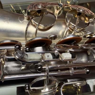 Cannonball Hotspur T5 Silver Black Big Bell Stone Series Tenor Saxophone image 20