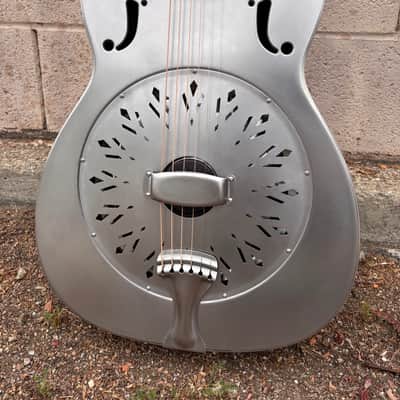 National Reso-Phonic RAW Steel 14 Fret 2026 -  IN STOCK NOW! image 1