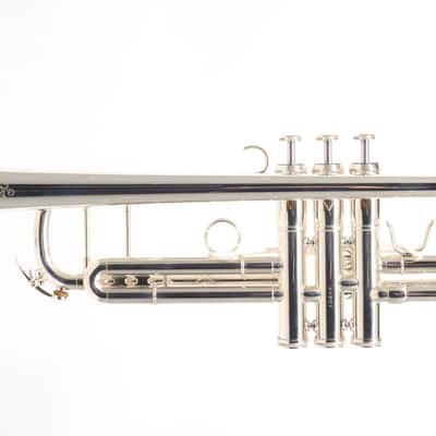 Adams Model A2 Custom Series Professional Bb Trumpet in Silver Plate BRAND NEW image 9