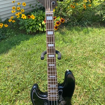 Squier Jazz bass Unknown - Black image 4