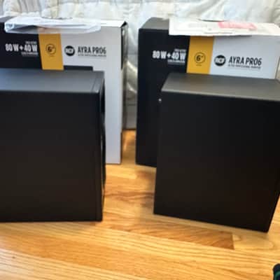 RCF AYRA PRO 6 2-Way 6" Active Studio Monitor (Pair) Black image 6