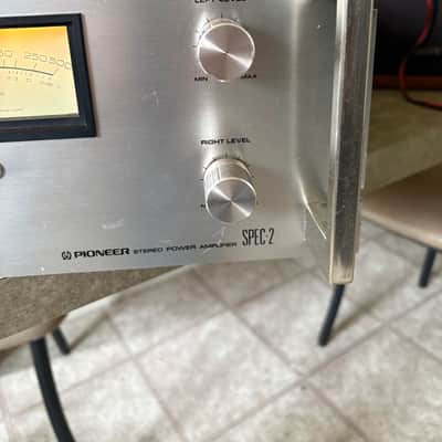 Pioneer Spec 2 stereo amplifier 250 watts per channel 1970’s image 4