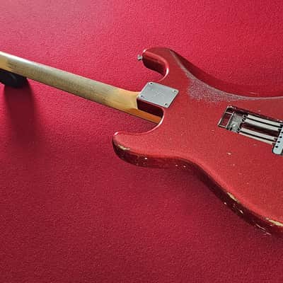 Fender Fender Custom Shop '68 Relic Reissue - Candy Apple 2000's - Candy Apple Red image 10