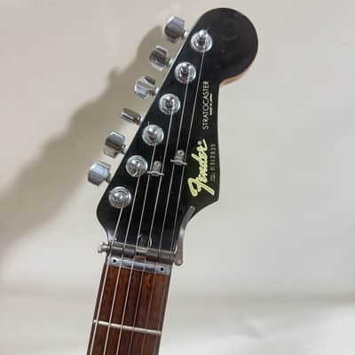 Vintage HSS Fender Contemporary Stratocaster 1986 Black Made in Japan image 10