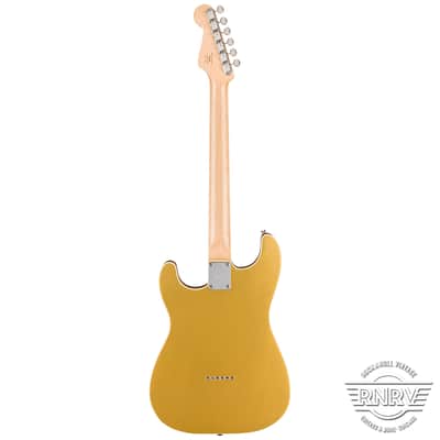 Squier Paranormal Custom Nashville Stratocaster with Laurel Fretboard - Aztec Gold image 4
