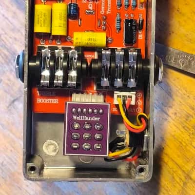 Moresound Handwired Treble Booster Pedal Based on Rangemaster Booster, price included Import Duty to USA imagen 4